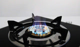EMATIK Stove Glass-Top Portable Propane Gas Single Burner Countertop Outdoor/Indoor Stainless Steel Stove with Low Pressure Gas Regulator for Tailgate Camping Traveling …