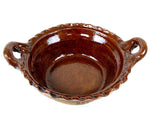 Cazuela De Barro 7.5” Brown Glaze Interior Finish 100% Lead Free Mexican Red Clay Traditional Decorative Artisan Casserole Olla