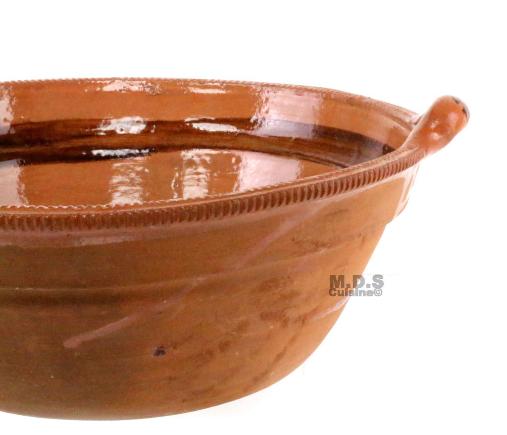 Cazuela De Barro 7.5” Lead Free Mexican Clay Traditional Casserole Dec –  Kitchen & Restaurant Supplies