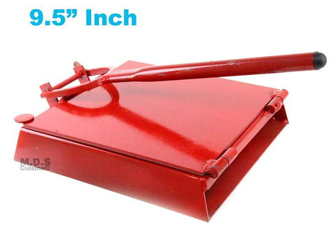 Tortilla Press 9.5” Red Heavy Duty Iron Restaurant Commercial Authentic Mexican Tortillas