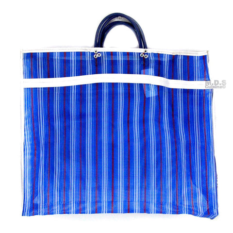 Shopping Bags Mercado Mexican Tote Grocery Handmade 15.5” X 12.5" Carrying Assorted Flannel Colored Mesh Reusable Market Bag Cocina Mexicano ((M) Blue Mexican Handbag)