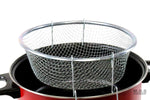 Fryer Pot 5 Qt. With Fry Basket and Glass Lid Olla Para Freir Freidora Fries