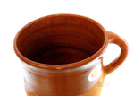 Cantarito De Barro 7 Liter Giant XLarge Fishbowl Made in Mexico Authentic Mexican Water Carafe Jar Drinks Jarra Espiga de Barro Mexicana Natural Clay Lead Free