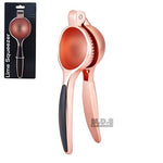 Lime Squeezer Modern Metallic Golden Rose Gold Bronze Vintage Elegant Lemon (Bronze)