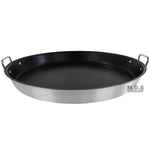 Comal Round Non Stick 19" Flat Bottom Stir Fry Outdoor Taco Griddle