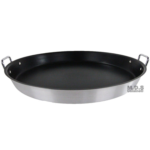 Comal Round Non Stick 19" Flat Bottom Stir Fry Outdoor Taco Griddle