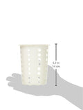 Condiment Holder 5.5" Plastic Cylinder Flatware Restaurant Commercial Kitchen Supplies