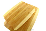 Cutting Board Bamboo 3 Piece Set Kitchen Carving Chopping Thick Board