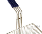 Baskets Frying 2 Deep Fryer Commercial Heavy Duty Stainless Steel Wired 13"L x 6.5"W x 6"H