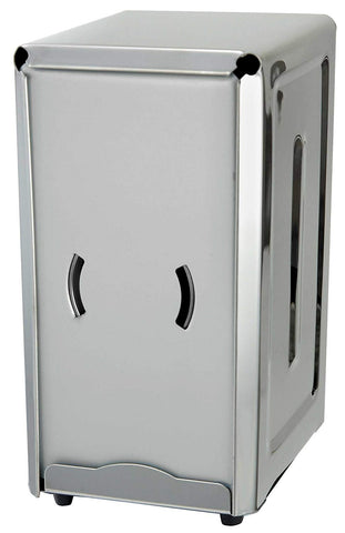 Napkin Dispenser 7" Stainless Steel Commercial Restaurant Kitchen Holder
