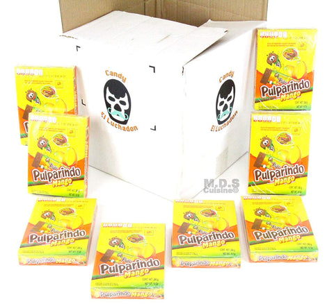 Mexican Candy Vero Pulparindo Mango Wholesale Tangy Tamarind Chili Dulces Mexicanos 20 Pieces Per Box (8 boxes of Pulparindo (160 Pieces))