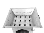 Kitchen & Restaurant Supplies Anafre 8“ Traditional Galvanized Sheet Metal Fogon Grill Outdoor Camping Charcoal Chafer