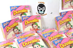Mexican Candy Duvalin Ricolino Bi Sabor Vainilla Y Fresa Wholesale Vanilla and Strawberry Flavored Creme Cream Pudding Dulces Mexicanos ... ... (24 Boxes of Duvalin (432 Pieces))