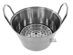 Cazo 21" Dome Lid Steamer Stainless Steel Caso Heavy Duty Carnitas Vaporera