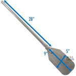 Pala Stainless Steel Commercial Stir Paddles Heavy Duty 37" Cazo Carnitas Utensils