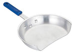 Winco AGP-10, 10-Inch Dia Aluminum Gyro Pan with Silicone Handle, NSF, Broiler Pan