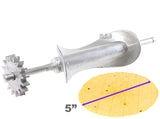 Tortilla Cutter Roller Blades Aluminum Manual Electric Tortillador Homemade Tortillalero Huarache Huarachera Machinera Replacement Cutters (3.5" Tortilla Cutter)