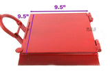 Tortilla Press 9.5” Red Heavy Duty Iron Restaurant Commercial Authentic Mexican Tortillas