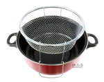 Fryer Pot 5 Qt. With Fry Basket and Glass Lid Olla Para Freir Freidora Fries