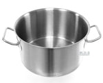 Dutch Oven 6 Qt Encapsulated Pot Stainless Steel Commercial Brush Finish with Lid