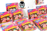 Mexican Candy Duvalin Ricolino Bi Sabor Avellana Y Fresa Wholesale Hazelnut and Strawberry Flavored Creme Cream Pudding Dulces Mexicanos … (6 Boxes of Duvalin (108 Pieces))