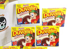 Mexican Candy Duvalin Ricolino Bi Sabor Avellana Y Vainilla Wholesale Hazelnut and Vanilla Flavored Creme Cream Pudding Dulces Mexicanos (6 Packs of Duvalin (108 Pieces))