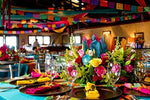 Papel Picado 16Ft Plastic Traditional Authentic Cultural Mexican Decorative Fiesta Party Flags Patterned Folk Art Festive Decorations