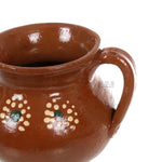 Taza De Barro 10 OZ Traditional Artisan Hand painted Floral 100% Lead Free