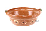 Salsero de Barro with Lid & Serving Spoon Traditional Salsa Bowl Chip & Dip Molcajete Sauce Mexican