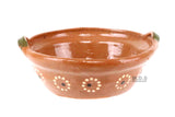 Salsero de Barro with Lid & Serving Spoon Traditional Salsa Bowl Chip & Dip Molcajete Sauce Mexican
