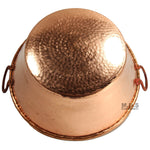 Cazo de Cobre Puro 9" Para Carnitas Hanging Classic Traditional Tacos Pure 100% Copper Mexico