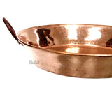Paella Pan 17" Paellera de Cobre Spain España 100% Pure Hammered Hand-made Artisan Copper Classic Traditional Seafood Marisco Cazo