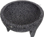 Molcajete 8” Mortar & Pestle Salsera Salsa Guacamole Tejolote Lavastone Aztec Ma
