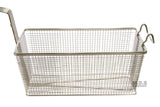 Baskets Frying 2 Deep Fryer Commercial Heavy Duty Stainless Steel Wired 13"L x 6.5"W x 6"H