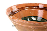 Cazuela De Barro 14.5” Lead Free Mexican Clay Traditional Decorative Artisan Artezenia