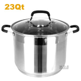 Stockpot 5 Layer Capsulated Bottom Stainless Steel Vaporera Tamalera Traditional Stock Pot Olla Tamale