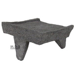 Metate Mortar & Pestle 12" Molcajete Lavastone Aztec Mayan Toltec Volcanic Rock
