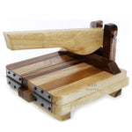 Tortilla Press 12" Premium Hardwood Heavy Duty Dough Press Parota Ash Wood Homemade Tortillas
