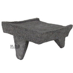 Metate Mortar & Pestle 12" Molcajete Lavastone Aztec Mayan Toltec Volcanic Rock