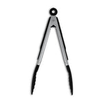 9-Inch Stainless Steel Tong, Serving Tong, Scratch-Free Nylon Scalloped Gripping Edges, Barbecue Grilling Tong, BBQ Tong, Joint-Lock