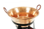 XL Cazo 24" Para Carnitas Cobre 100% Hand Hammered SET with Burner & Stand Outdoors Cooking Made in Mexico