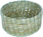 Tortilla Warmer 8” Traditional Authentic Handmade Mexican Artisan Palm Wickerwork Tortilla Holder Made in Mexico