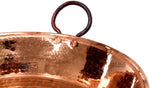 Paella Pan 13” Cazuela De Cobre 100% Pure Hammered Handmade Copper Classic Traditional Spain Cazo Cazuela Para Seafood