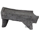 Metate Mortar & Pestle 12" Molcajete Lavastone Aztec Mayan Toltec Volcanic Rock