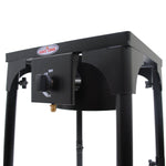 Burner with Multi Size Stand Big Propane Burner Outdoor Heavy Duty
