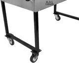 Taco Cart Stainless Steel Griddle Commercial Catering Portable Burner Tacos NEW