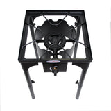 Burner with Multi Size Stand Big Propane Burner Outdoor Heavy Duty