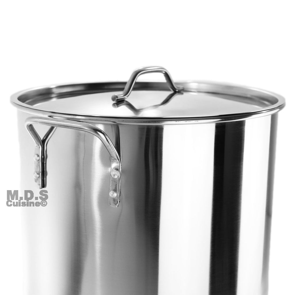 40 Qt Tamale Steamer Vaporera Stock Pot Premium Aluminum Tamalera 10 Gallons