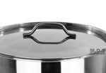 Stock Pot Stainless Steel 40 QT Lid Steamer Big Vaporera Kettle Tamales New 10G