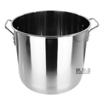 Stock Pot Stainless Steel 40 QT Lid Steamer Big Vaporera Kettle Tamales New 10G